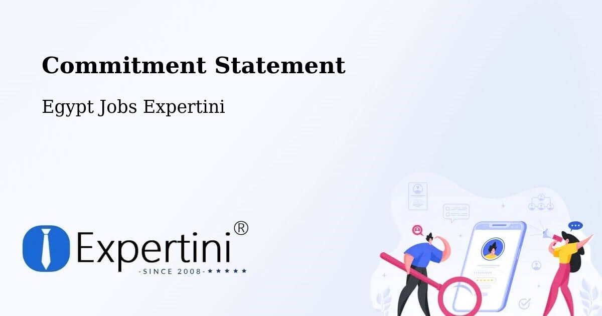 Corporate Commitment – Kafr Az Zayyāt - Egypt Jobs Expertini